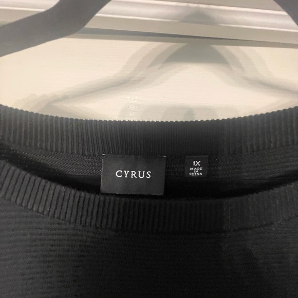 Black Ribbed Sweater - Picture 3 of 3